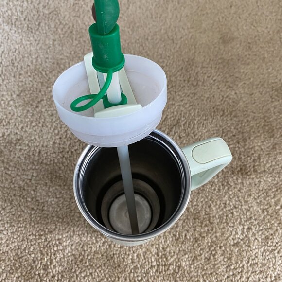 Stanley 30 oz Quencher Tumbler + Third-Party Straw Cap - Picture 7 of 8